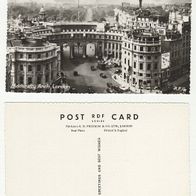 London 1950er Jahre - Admiralty Arch - Ansichtskarte Echte s/ w Fotografie Postkarte