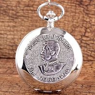 TU-10 Taschenuhr, Herrenuhr, Sprungdeckeluhr Josef Stallin UDSSR CCCP