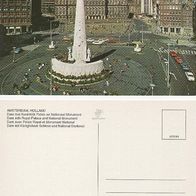 Niederlande 1960er Jahre Amsterdam Dam m. Königlichem Schloss Ansichtskarte Postkarte