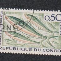 Kongo Sondermarke " Meerestiere " Michelnr. 13 o