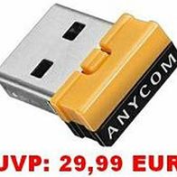 Anycom USB 550 Bluetooth 2.1 Mini USB Adapter EDR 100m Reichweite UVP: 29,99 EUR