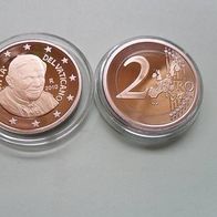 Vatikan 2010 2 Euro in PP aus Münzsatz - Papst Benedikt
