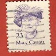 USA 1988 Mary Cassatt Mi.2025 gest.