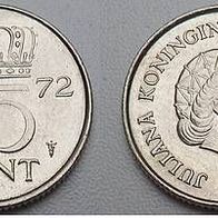 Niederlande 25 Cent 1972 ## Li3