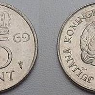 Niederlande 25 Cent 1969 ## Li3