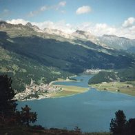 original Foto - Silser See - Engadin St. Moritz 20x30 cm (409)