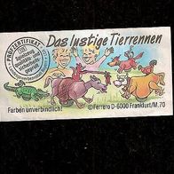 Ü - Ei Beipackzettel Das lustige Tierrennen 634 786