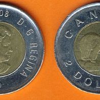 Kanada 2 Dollars 2008 - Polarbär