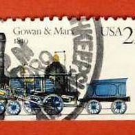 USA 1987 Lokomotiven Mi.1957.K. sauber gest.