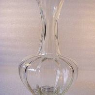 Massive Preßglas-Vase