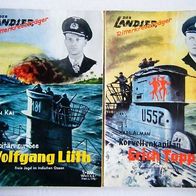 Der Landser... U-Boot- Ritterkreuzträger...2 Stück .. Zustand ( 2, 2- )