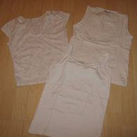 3x T-Shirt / Top C&A - Alive - outline Gr. 134/140 (0313)