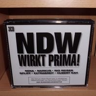 3 CD - NDW wirkt Prima! (Nena / Rio Reiser / Hubert Kah / Fehlfarben / Spliff) - 2010