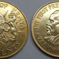 Kenia 10 Cents 1978 ## K2