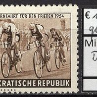 DDR 1954 Internationale Radfernfahrt für den Frieden MiNr. 426 gestempelt