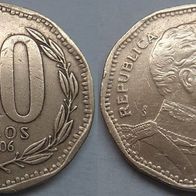 Chile 50 Pesos 2006 ## Be1