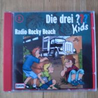 CD Die drei ??? Kids 02 „Radio Rocky Beach“ ISBN 9783803232113