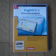English G 21 Vokabelkartei interaktiv 5. Klasse ISBN 9783060322855
