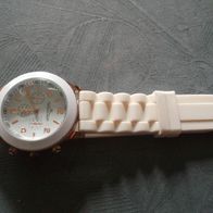 DHU-6830 schöne Damenuhr, Armbanduhr, Design Uhr, Womens Watch, Weiß