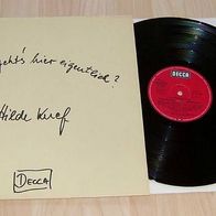 Hildegard KNEF 12“ LP Worum geht’s hier eigentlich? deutsche Decca von 1971