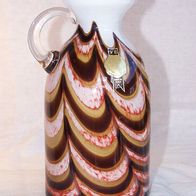 VB Opaline Florence Henkel-Glas-Vase / Kanne