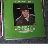 Antonio Mairena Honores a la Nina de los Peines Flamenco LP