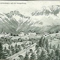 A 6010 Innsbruck Drahtseilbahn auf die Hungerburg um 1910