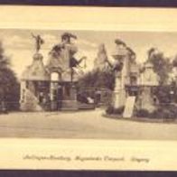 Stellingen - Hamburg, Hagenbecks Tierpark Eingang gel.1917. (367)