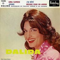7"DALIDA · Luna Caprese (RARE EP 1962)
