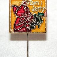 Disney Tom und Jerry Anstecknadel quadratisch Metall, Reversnadel