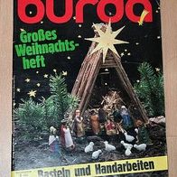 Burda Heft 1983 Basteln und Handarbeiten Großes Weihnachtsheft