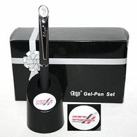 top Gel-Pen Set mit Werbeaufdruck picard + birkenstock, im Original Geschenkkarton