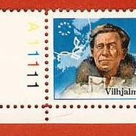 USA 1986 Vilhjalmur Stefansson mit Pl. Nr. A11111 Mi.1837 Postfrisch