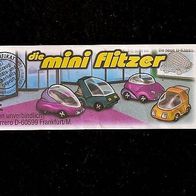 Ü - Ei Beipackzettel Die Mini Flitzer 635 944