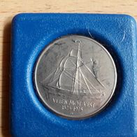 Münze Norwegen 5 Kronor Veien Mot Vest 1825-1975
