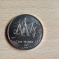 Münze Cuba 1 Peso Nao Victoria 1994, selten