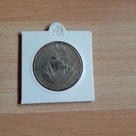 Münze Dominikanische Republik 1 Peso 1988 500 Jahre Entdeckung Amerikas, selten