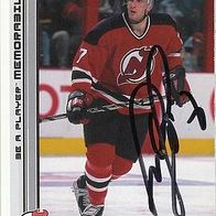 Sascha Goc - signiert - NHL Card BE A PLAYER 00/01
