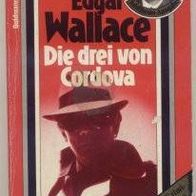 Goldmann Taschenkrimi "Die drei von Cordova" von Edgar Wallace