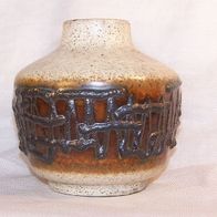 Strehla Keramik Vase, 60/70 er Jahre * **