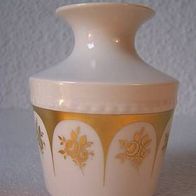 Fürstenberg - Vase mit Blumen-Gold-Dekor, Schloß Corvey
