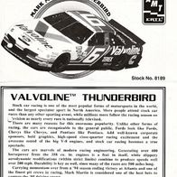 Bauplan Mark Martin´s Thunderbird