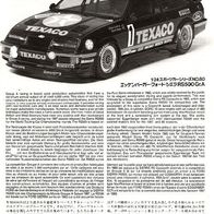 Bauplan Texaco Ford Sierra