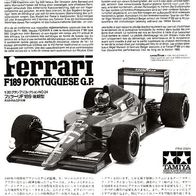 Bauplan Ferrari F 189