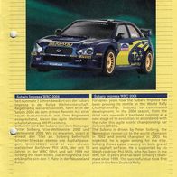 Bauplan Subaru Impreza WRC 2004