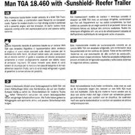 Bauplan MAN TGA & Sunshield Reefe Trailer