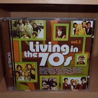 3 CD - Living in the 70s Vol.3 (Dawn / John Kongos / Melanie / Sherbet / Fox) - 2015