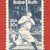 USA 1983 Babe Ruth Mi.1641 gest.