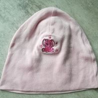 rosa Mütze Topolino Gr. 74-80, 100% Baumwolle