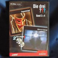 PC/ MAC 2 CD-ROM Die Drei ??? Fragezeichen Junior Band 3 + 4 wie NEU